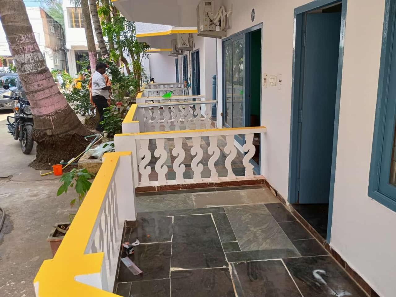 Ocean Guest House Mahabalipuram Eksteriør bilde